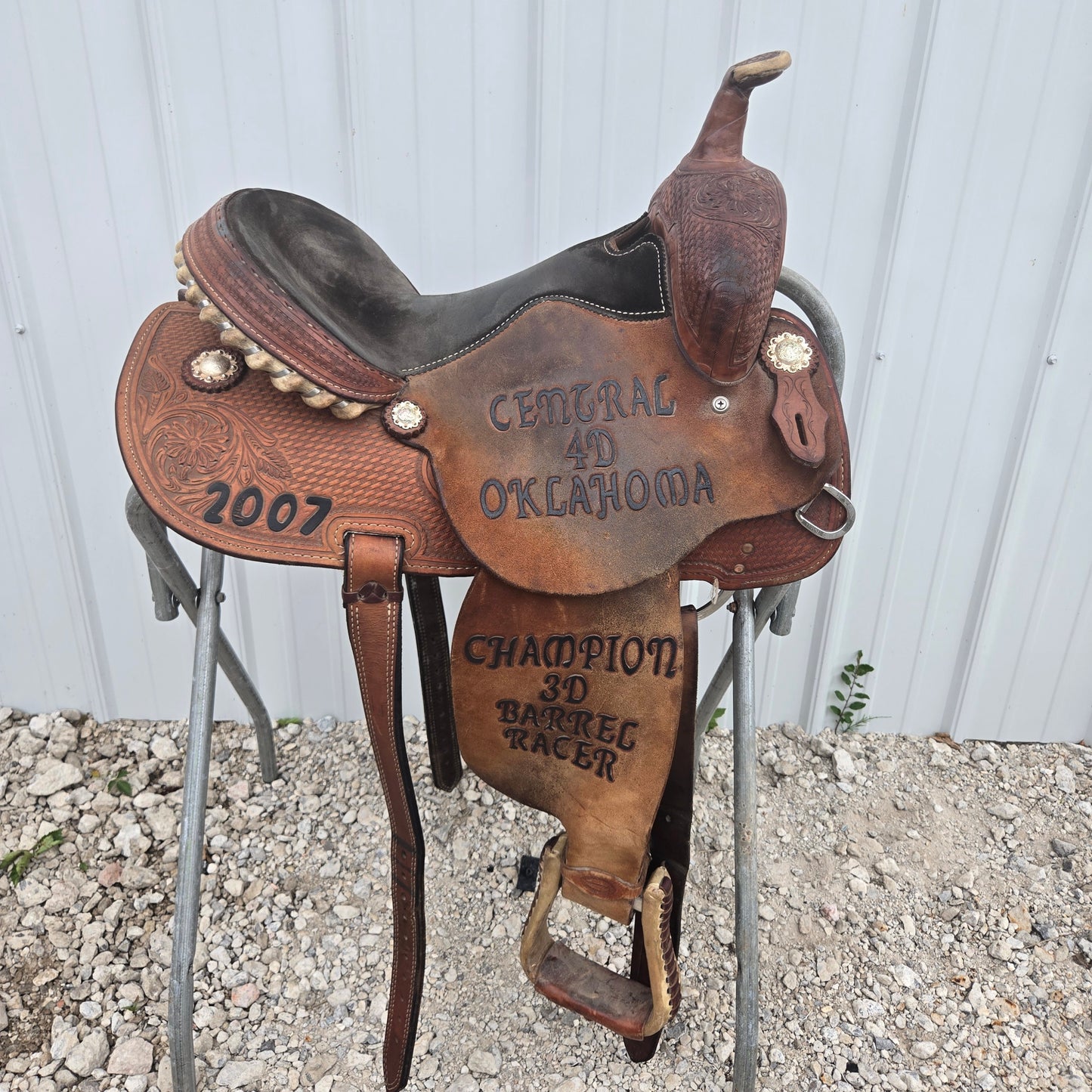 14.5" Scott Thomas Used Trophy Barrel Saddle