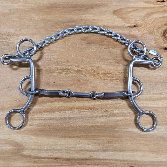 William Crutcher 6" Setback Limited Gag Lifter with Square Dogbone Mouth