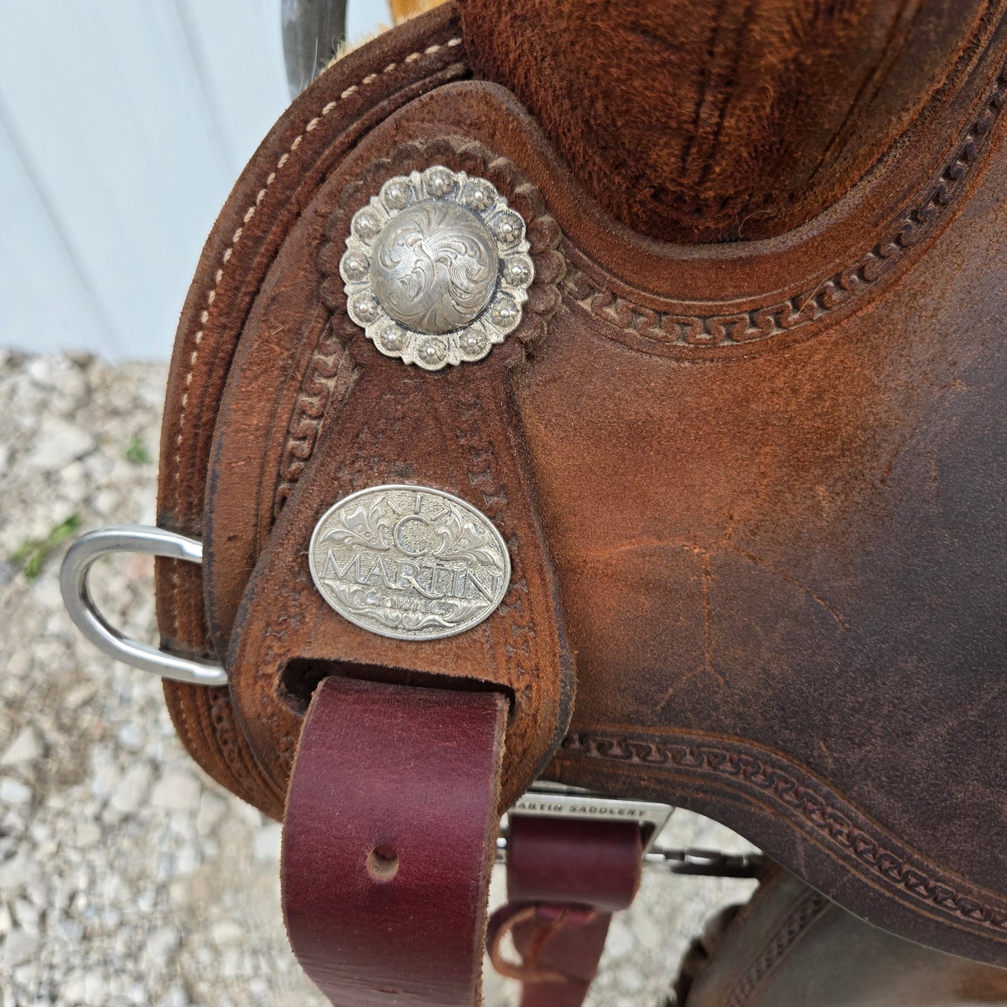 14.5" Martin Crown C Barrel Saddle