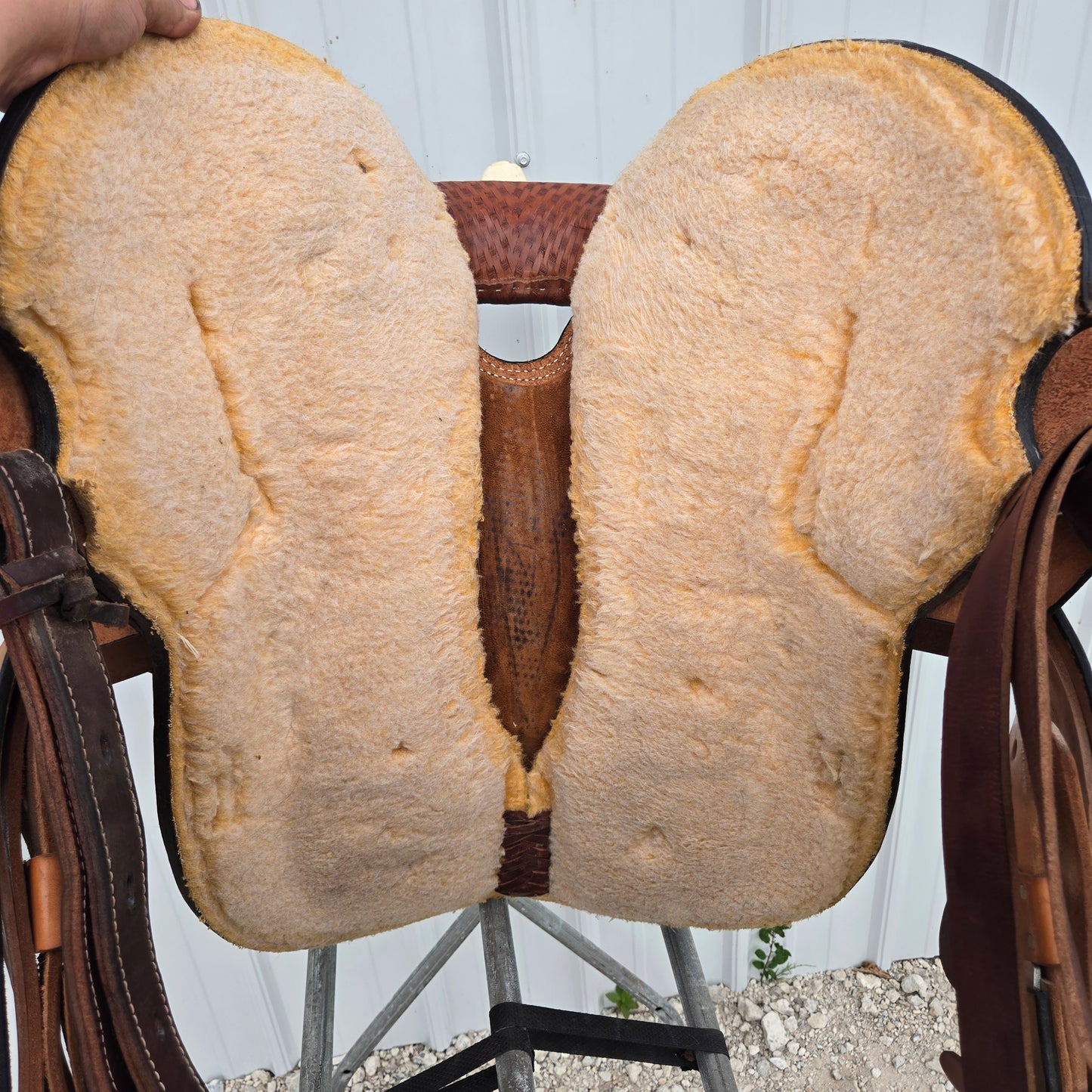 15" Rocking R Barrel Saddle