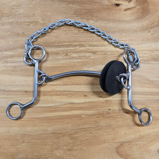 William Crutcher Short Shank Limited Reverse Gag w/ Mullen Mouth