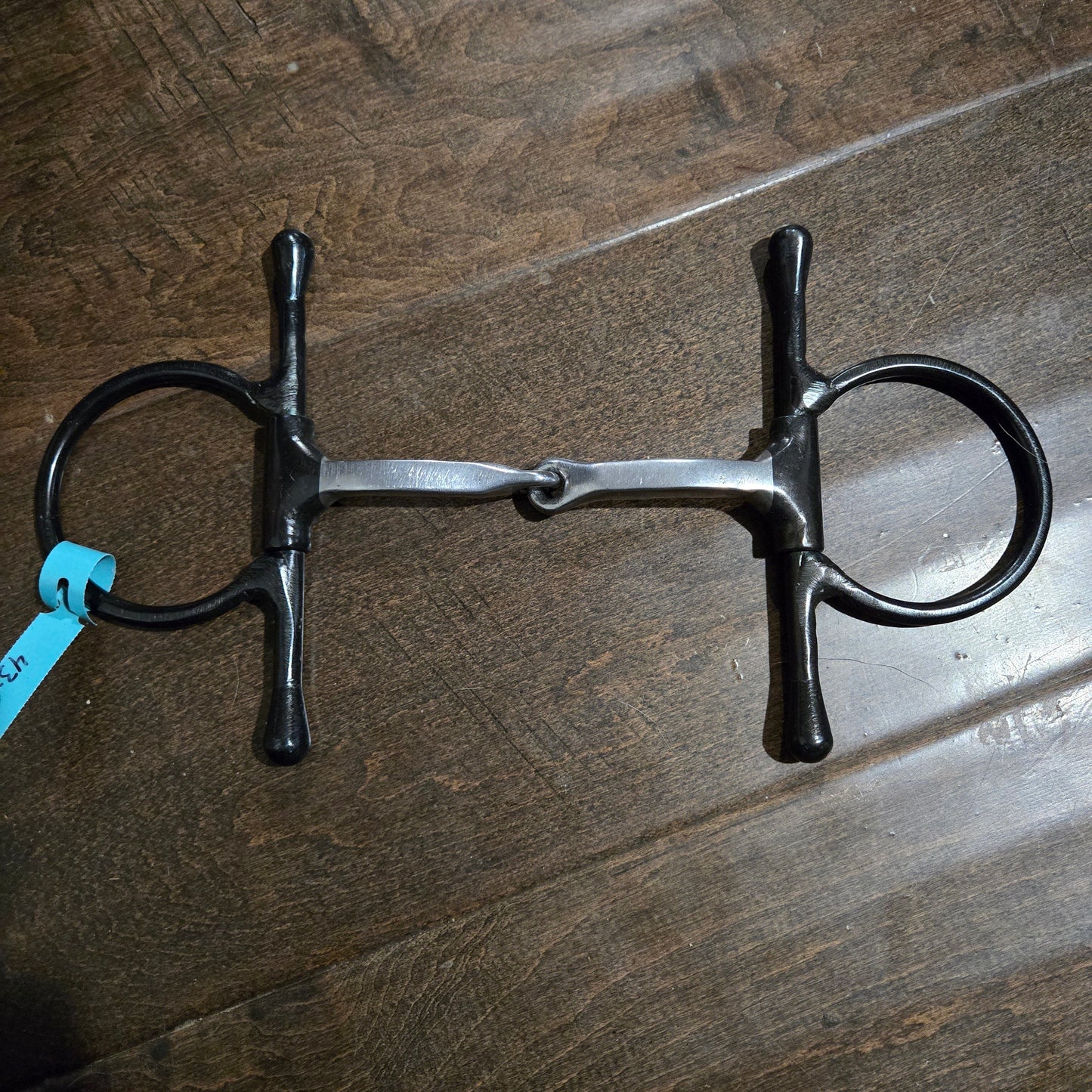 Dutton Full Cheek D-Ring Square Mouth