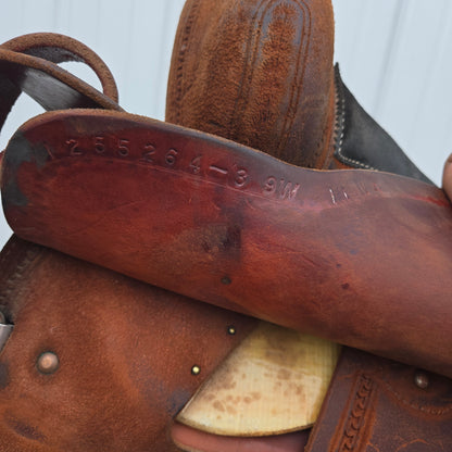 14.5" Martin Crown C Barrel Saddle