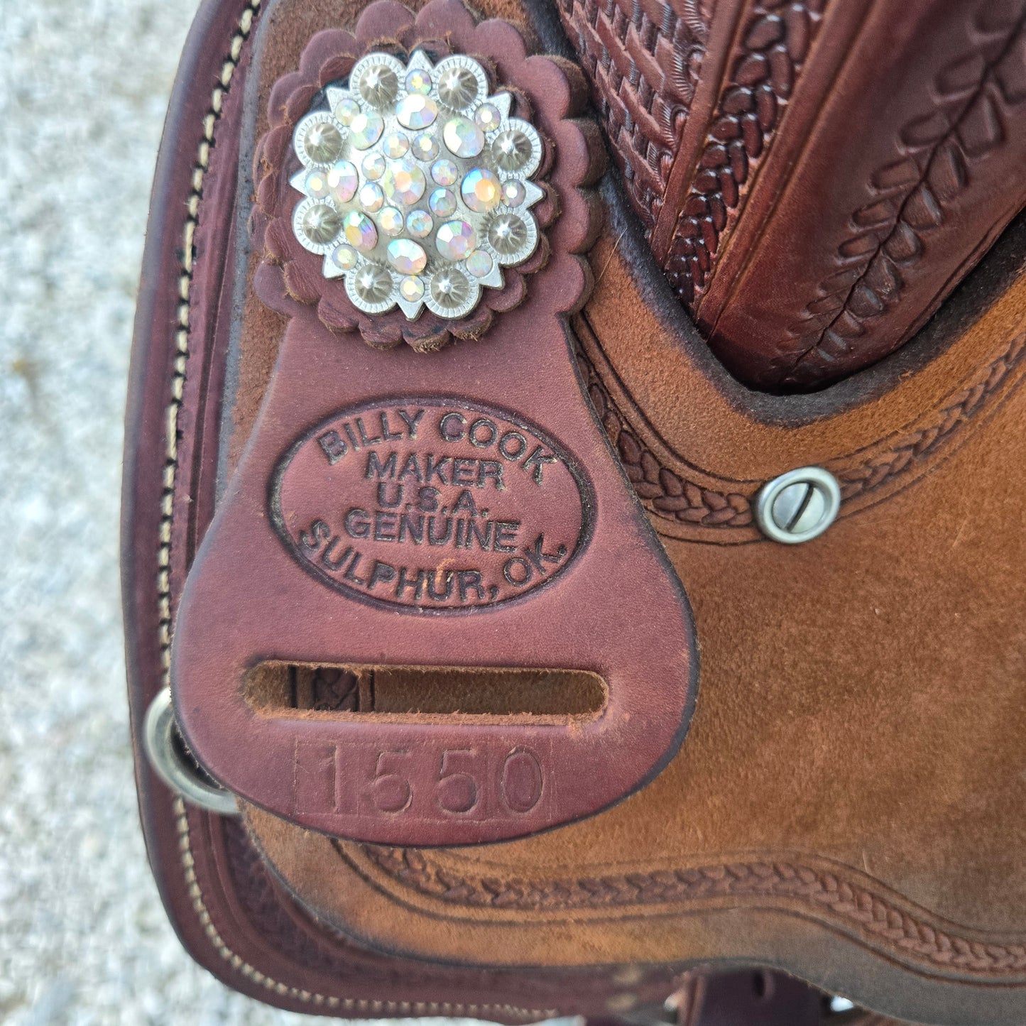 16" Billy Cook Barrel Saddle