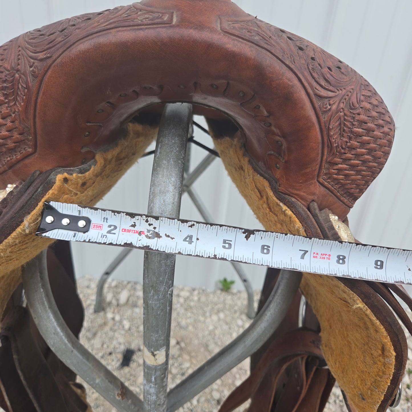 14.5" Scott Thomas Used Trophy Barrel Saddle