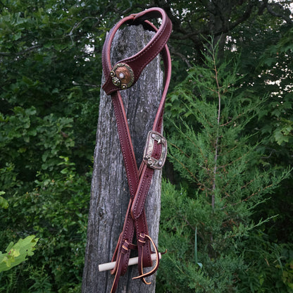 Rowdy Rose Buckle One Ear Headstalls