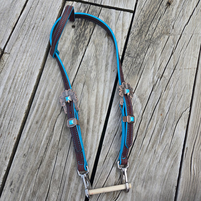 Colored Edge One Ear Headstalls
