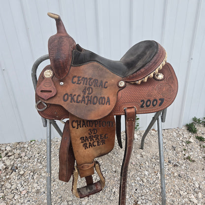 14.5" Scott Thomas Used Trophy Barrel Saddle