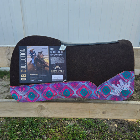 Best Ever OG Wool Open Extended Aztec Rio Barrel Pad