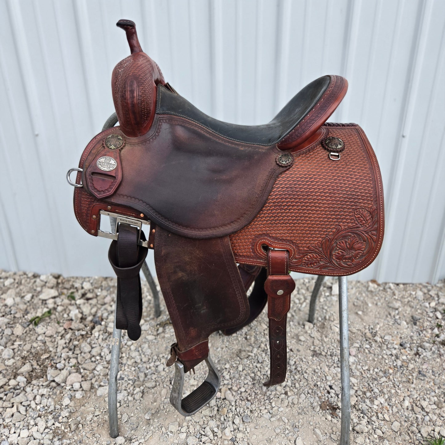 15.5" Martin Crown C Barrel Saddle