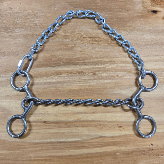 William Crutcher 4" Cheek Locked Lifter Chain Mouth