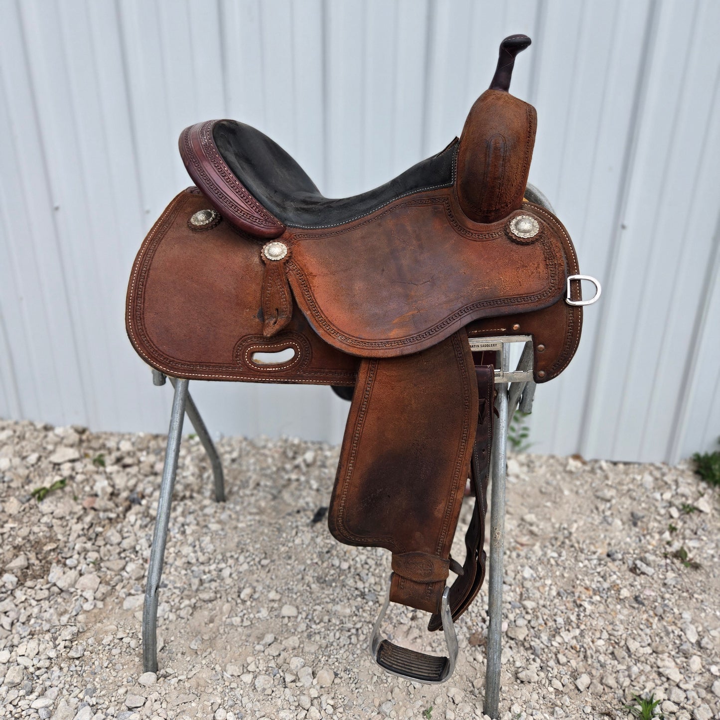 14.5" Martin Crown C Barrel Saddle