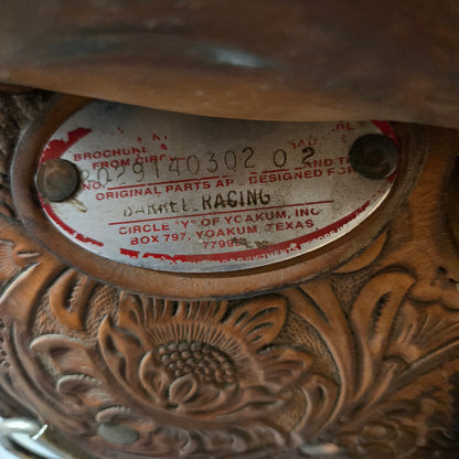 14" Circle Y NBHA Barrel Saddle