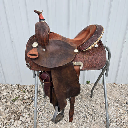 14" Circle Y NBHA Barrel Saddle