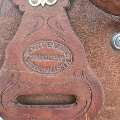 14.5" Scott Thomas Used Trophy Barrel Saddle