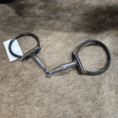 Dutton D-Ring Smooth Offset Snaffle Bit