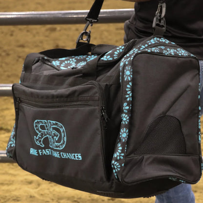 Rocket Donkey Black Turquoise Gear Bag