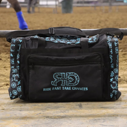 Rocket Donkey Black Turquoise Gear Bag