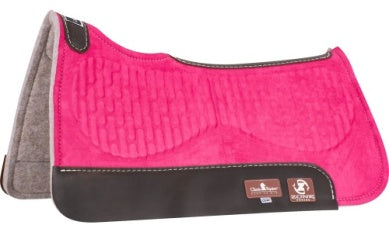 Classic Equine Zone Pink Micro Suede Pad