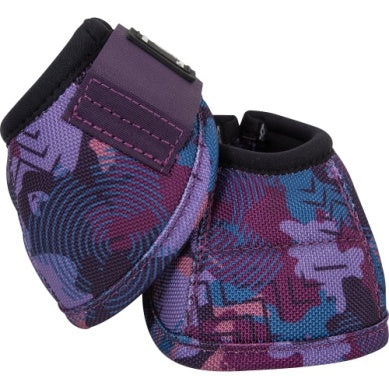Classic Equine Bell Boots - Purple Camo