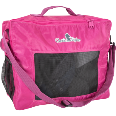 Classic Equine Boot Accessory Tote - Raspberry