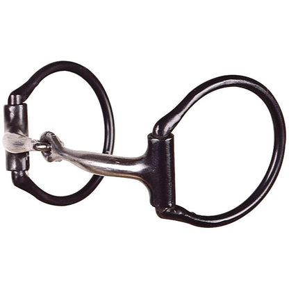 Dutton D-Ring Smooth Offset Snaffle Bit