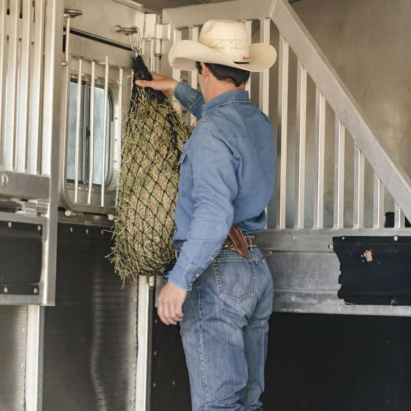 Hay Chix Half Bale Net - Colored Rope 3 Net Bundle