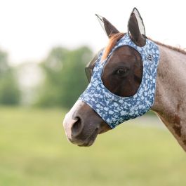 Professional's Choice Comfort Fit Lycra Fly Mask - Bleach Dye